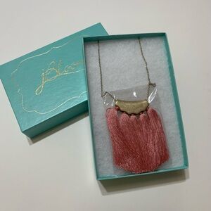 JBloom Fringe Pendant Necklace